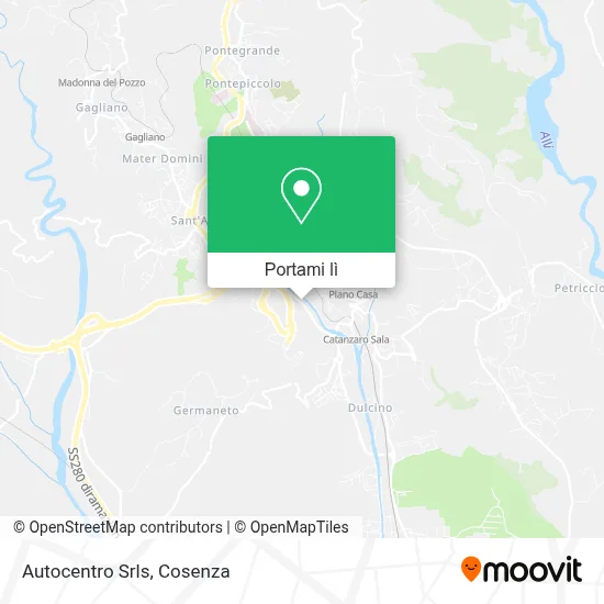 Mappa Autocentro Srls