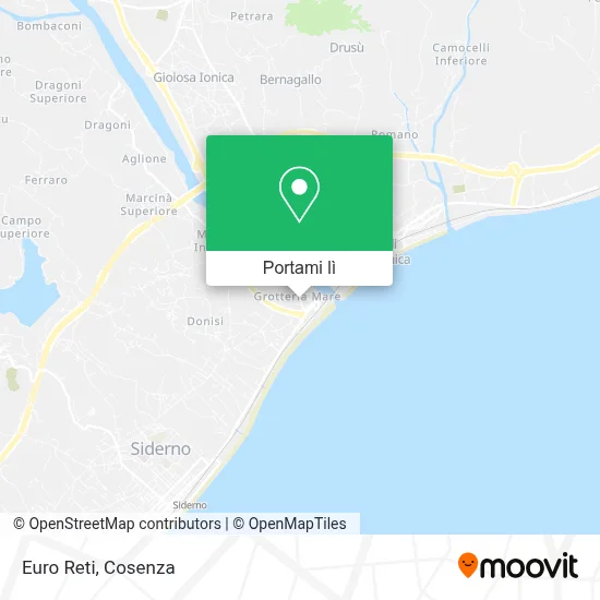 Mappa Euro Reti