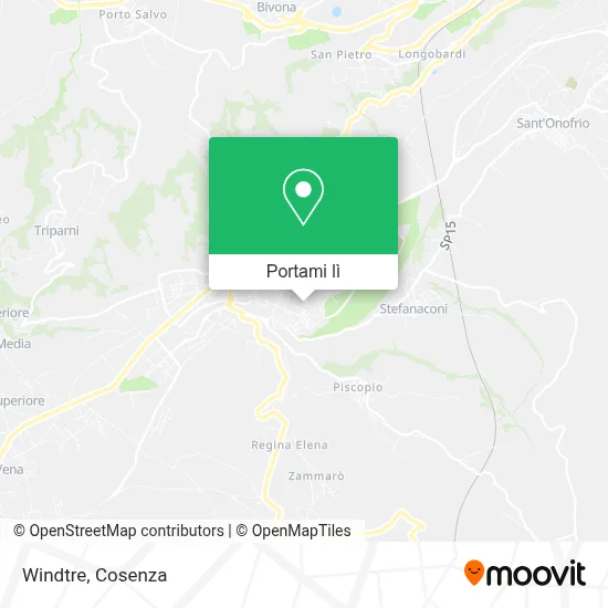 Mappa Windtre