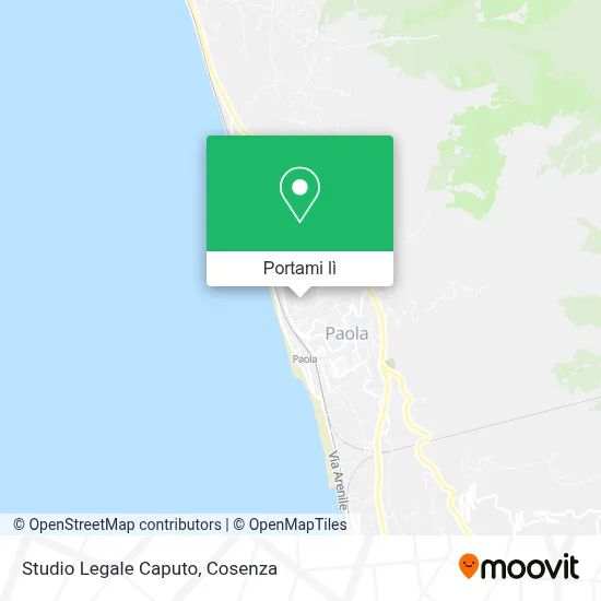 Mappa Studio Legale Caputo