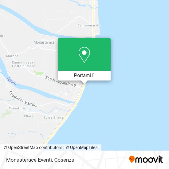 Mappa Monasterace Eventi