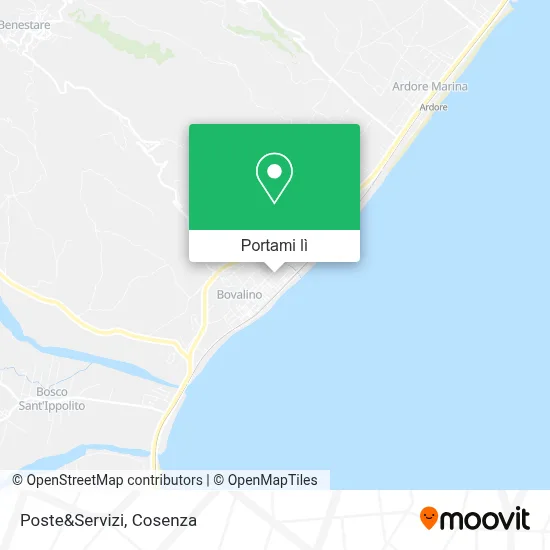 Mappa Poste&Servizi