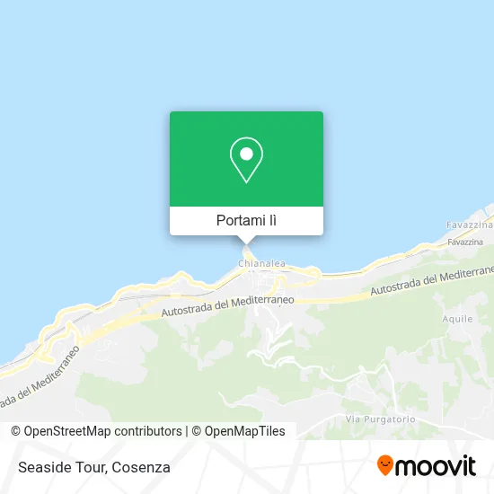 Mappa Seaside Tour