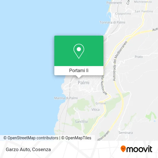 Mappa Garzo Auto