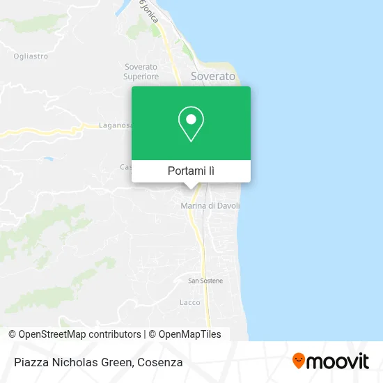 Mappa Piazza Nicholas Green