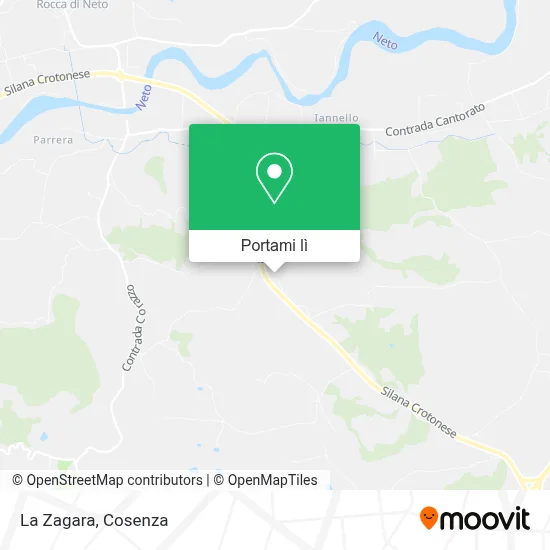 Mappa La Zagara