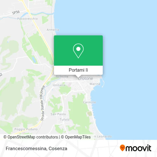 Mappa Francescomessina