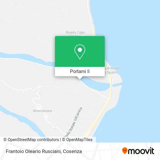 Mappa Frantoio Oleario Rusciani