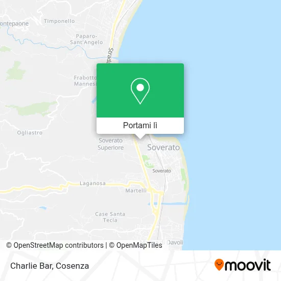 Mappa Charlie Bar