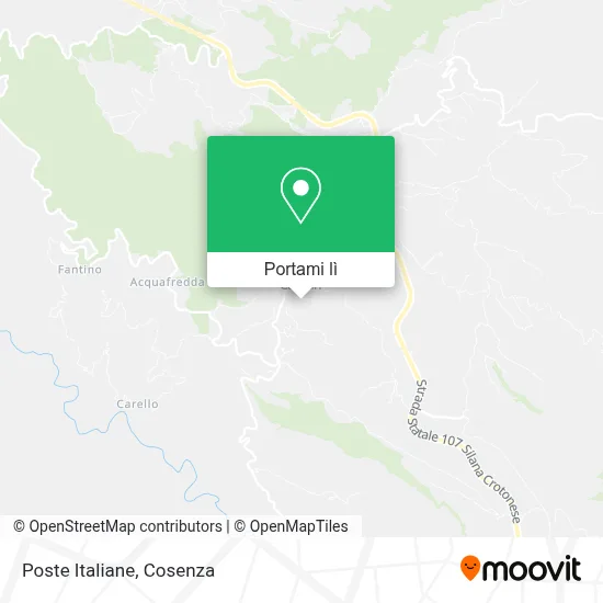 Mappa Poste Italiane