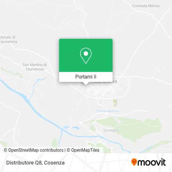 Mappa Distributore Q8