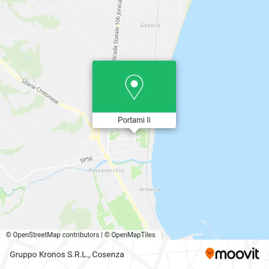 Mappa Gruppo Kronos S.R.L.