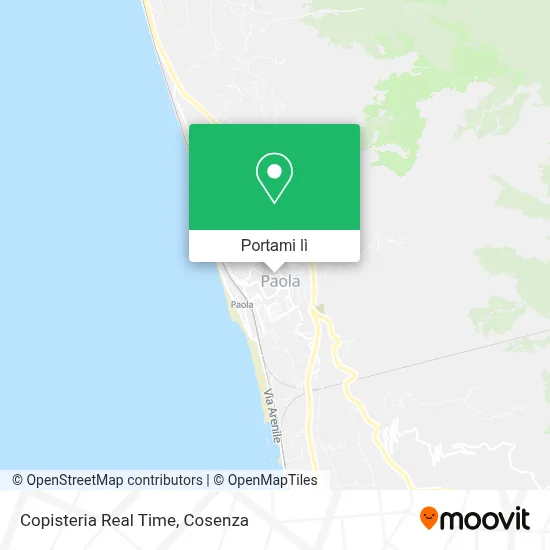 Mappa Copisteria Real Time