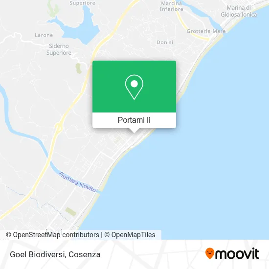 Mappa Goel Biodiversi