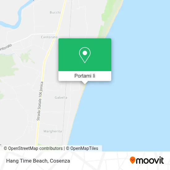 Mappa Hang Time Beach