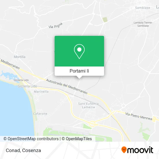 Mappa Conad