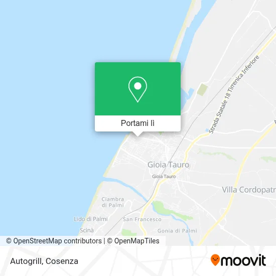 Mappa Autogrill