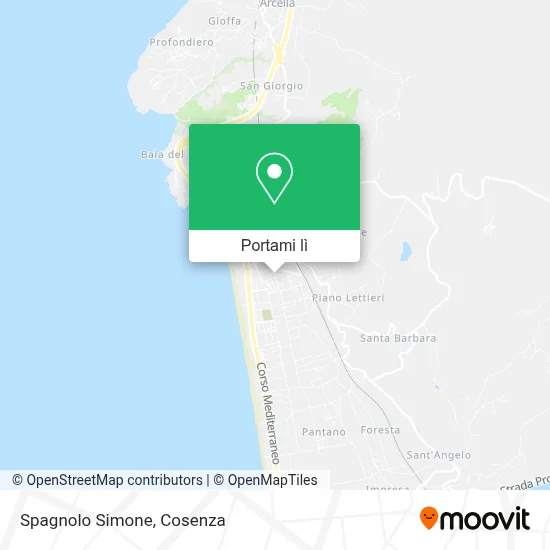 Mappa Spagnolo Simone