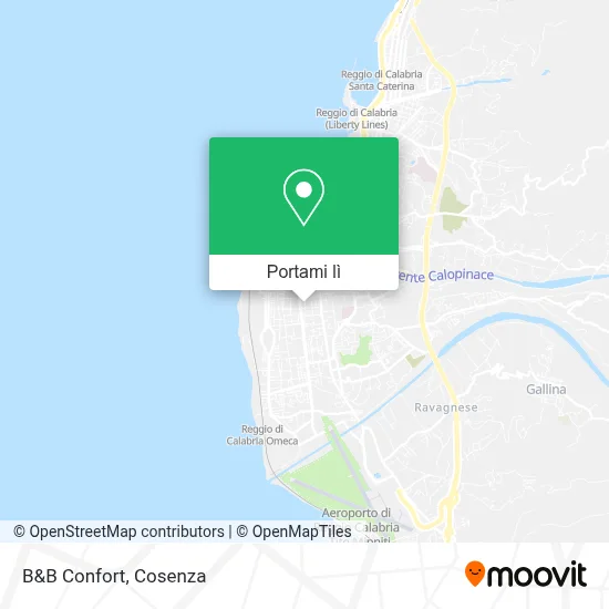 Mappa B&B Confort