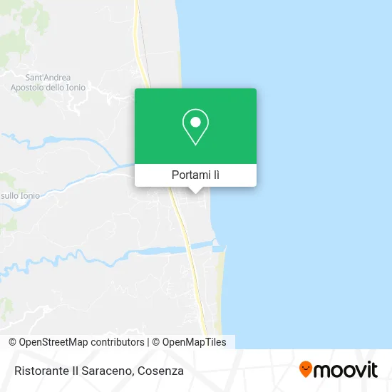Mappa Ristorante Il Saraceno