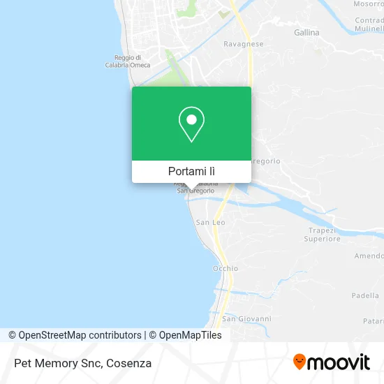 Mappa Pet Memory Snc