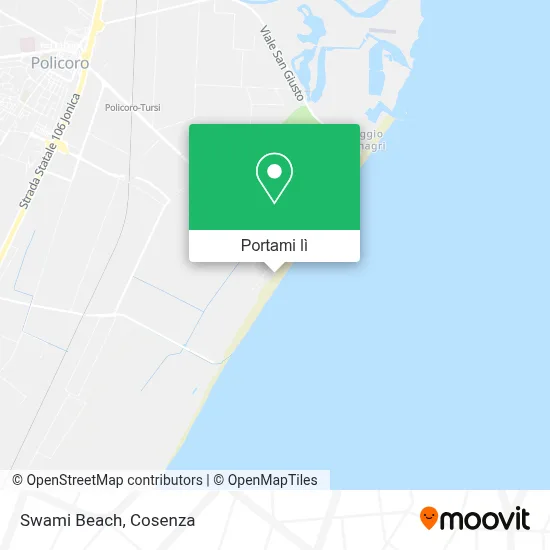 Mappa Swami Beach