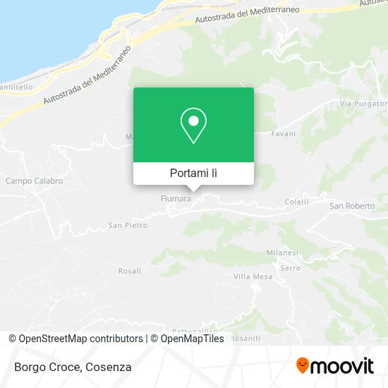 Mappa Borgo Croce