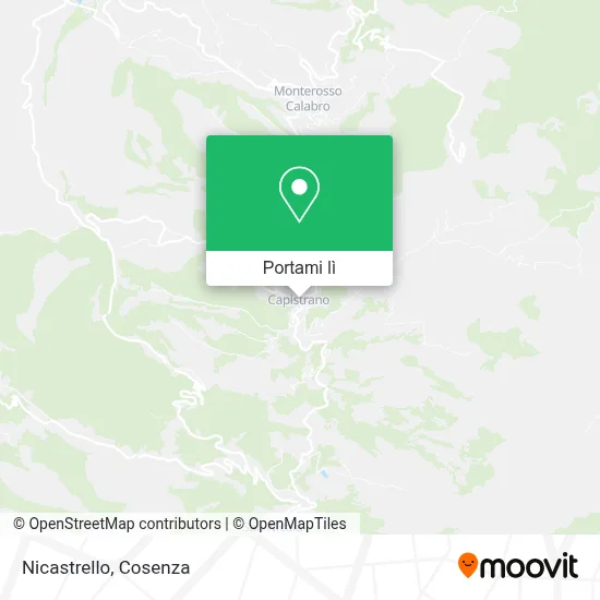 Mappa Nicastrello