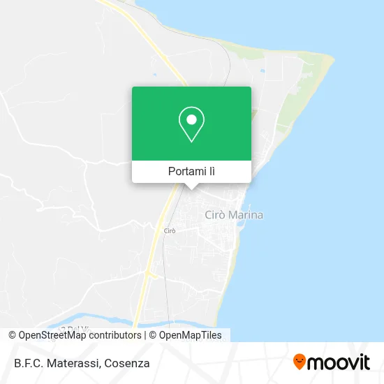 Mappa B.F.C. Materassi