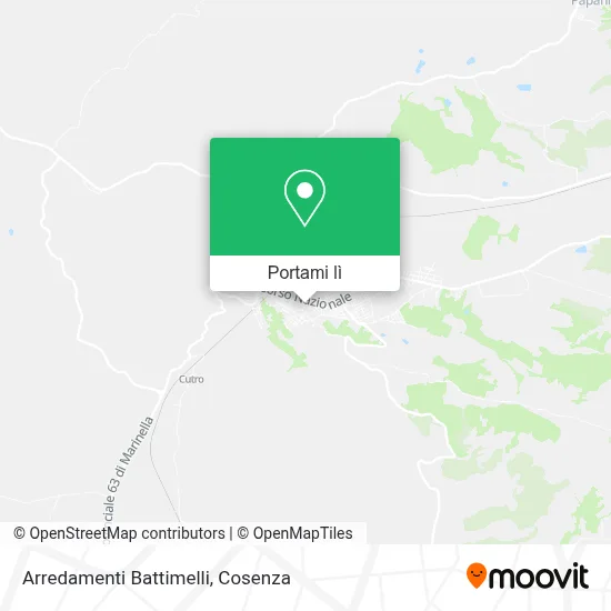 Mappa Arredamenti Battimelli