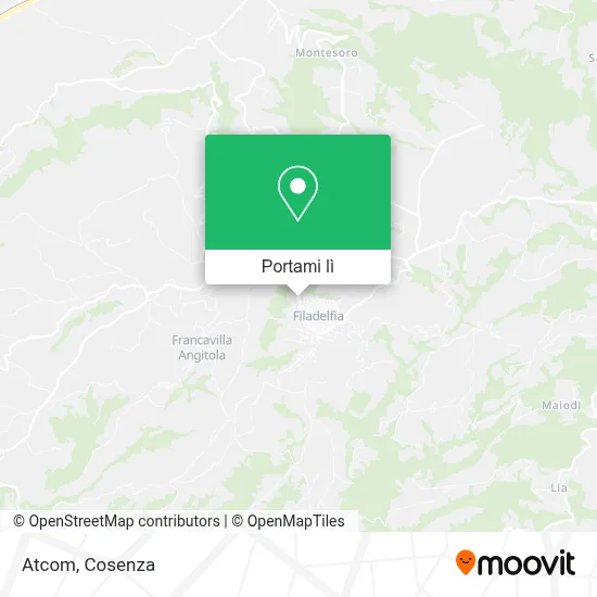 Mappa Atcom