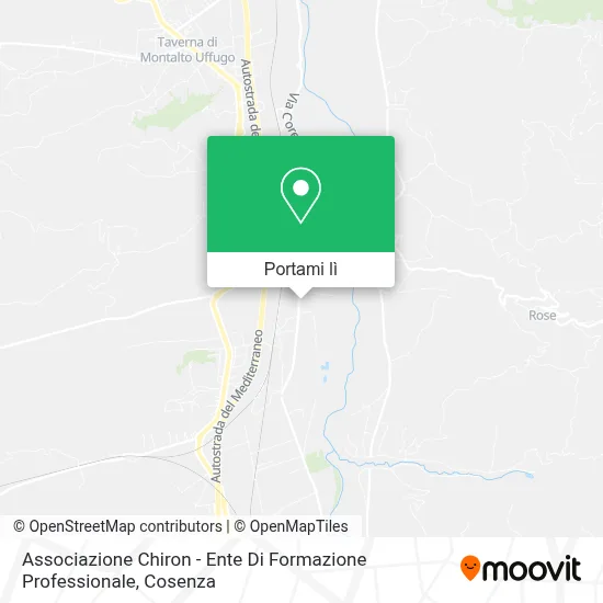 Mappa Associazione Chiron - Ente Di Formazione Professionale
