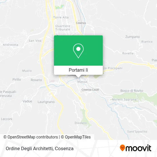 Mappa Ordine Degli Architetti