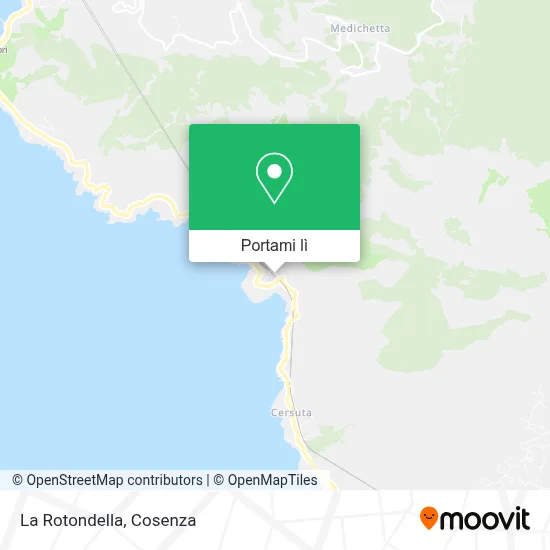 Mappa La Rotondella