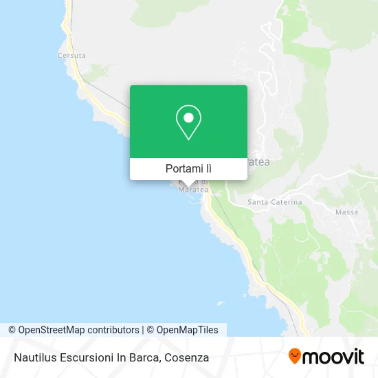 Mappa Nautilus Escursioni In Barca