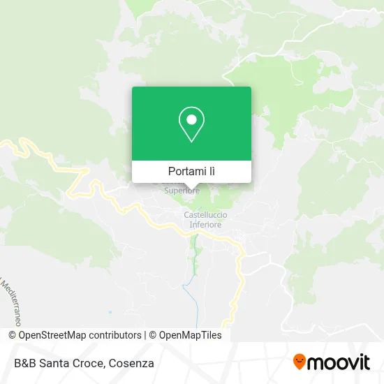 Mappa B&B Santa Croce
