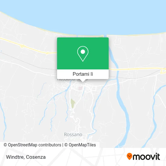 Mappa Windtre