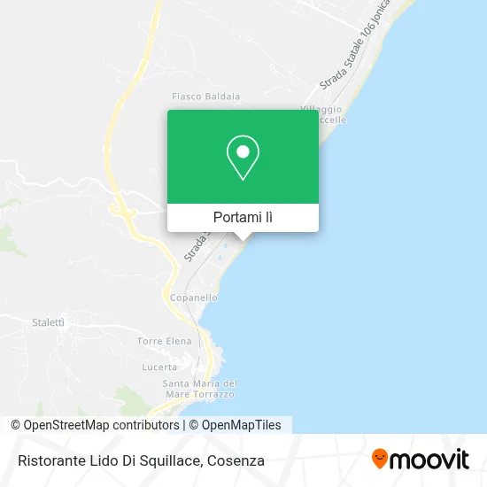 Mappa Ristorante Lido Di Squillace
