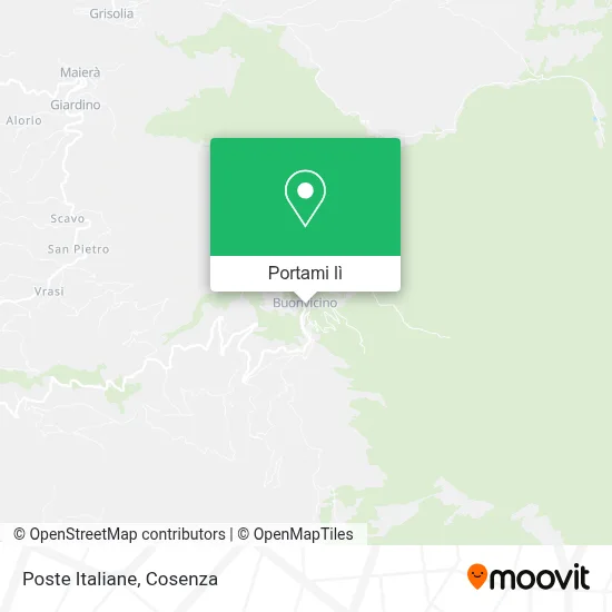 Mappa Poste Italiane