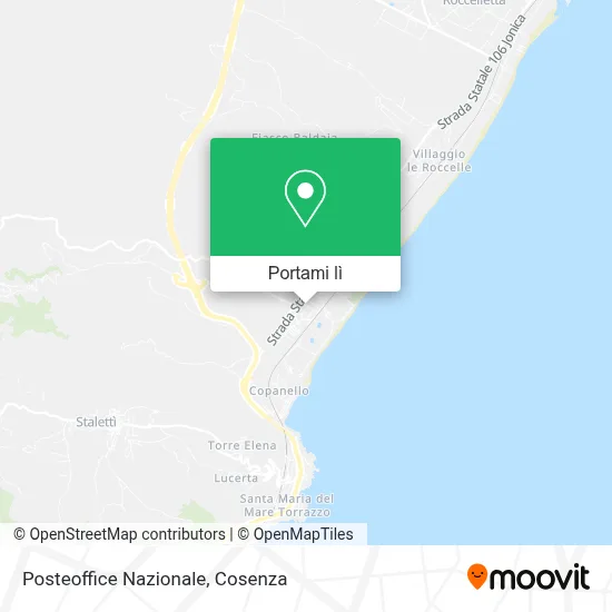 Mappa Posteoffice Nazionale