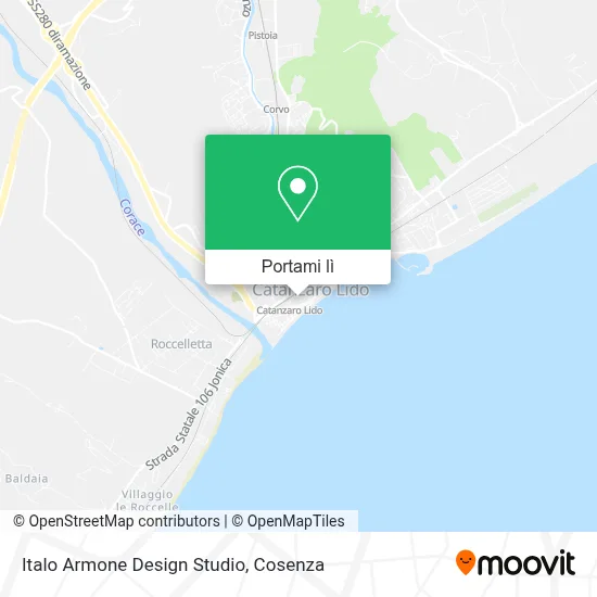 Mappa Italo Armone Design Studio