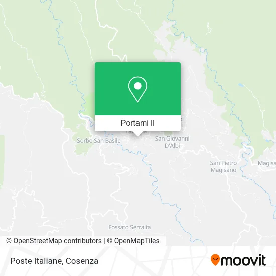 Mappa Poste Italiane