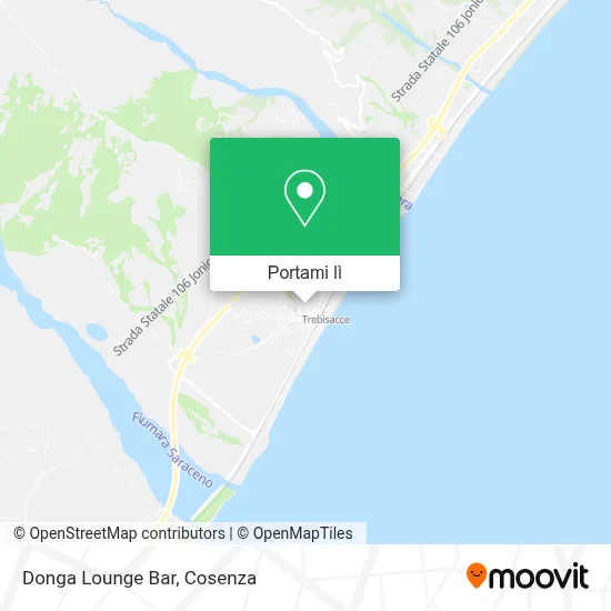 Mappa Donga Lounge Bar