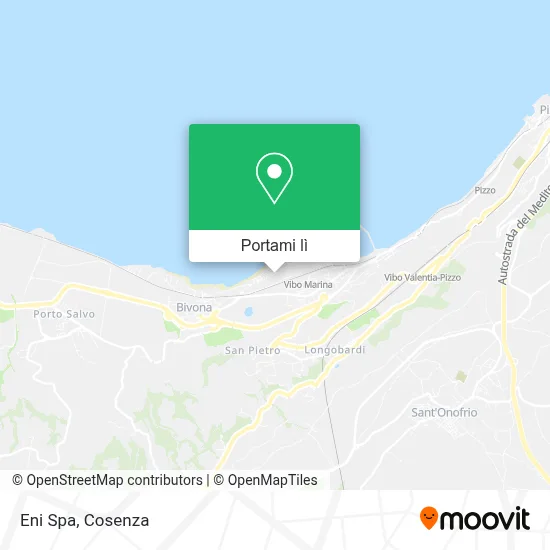 Mappa Eni Spa