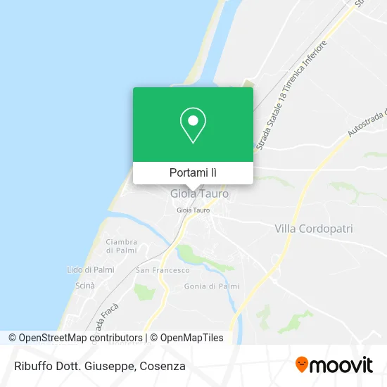 Mappa Ribuffo Dott. Giuseppe