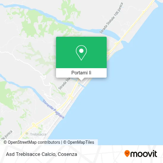 Mappa Asd Trebisacce Calcio