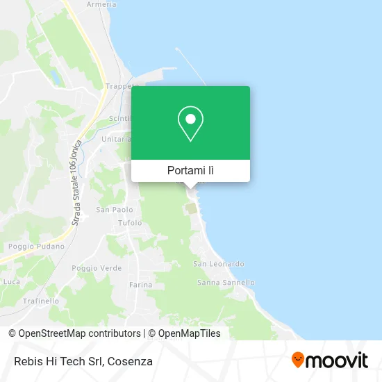 Mappa Rebis Hi Tech Srl