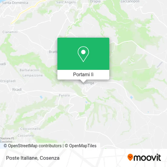 Mappa Poste Italiane