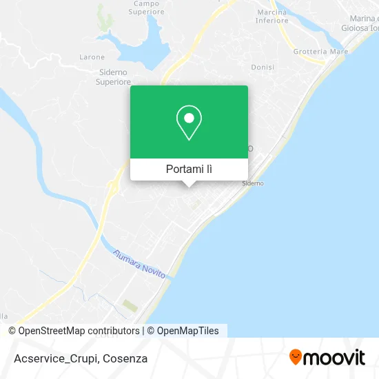 Mappa Acservice_Crupi