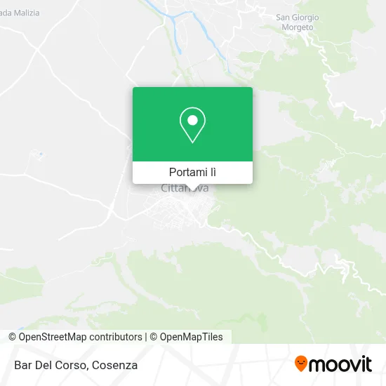 Mappa Bar Del Corso